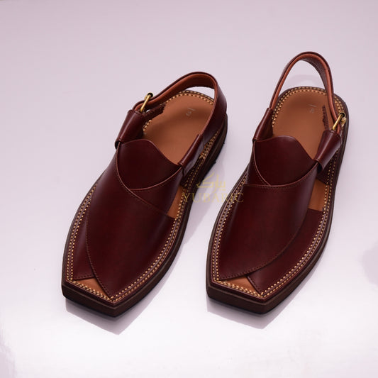 Maroon - Kaptan Chappal