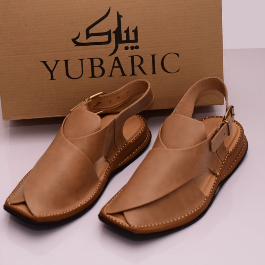 Beige Smart Zalmi - Peshawari Chappal