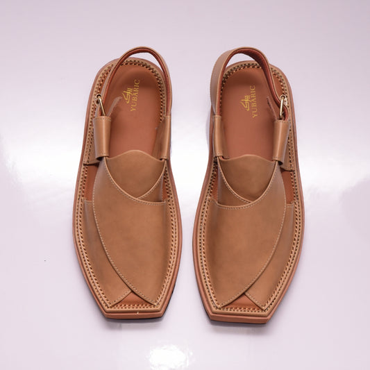Biege - Kaptan Chappal