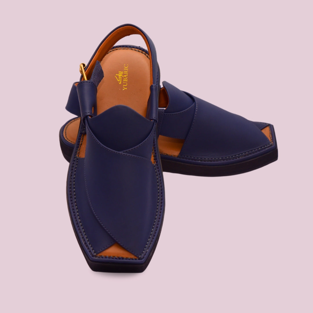 Navy Blue - Kaptan Chappal
