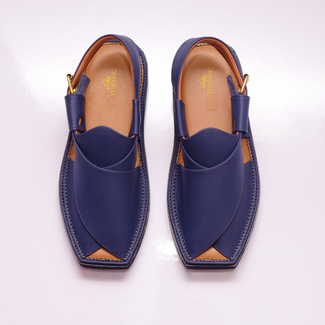 Navy Blue - Kaptan Chappal