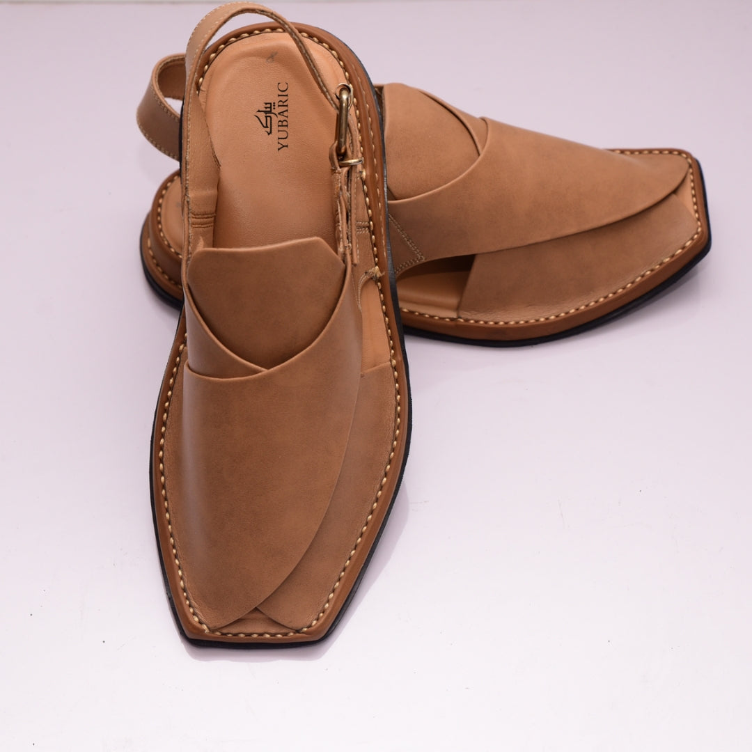 Beige Smart Zalmi - Peshawari Chappal