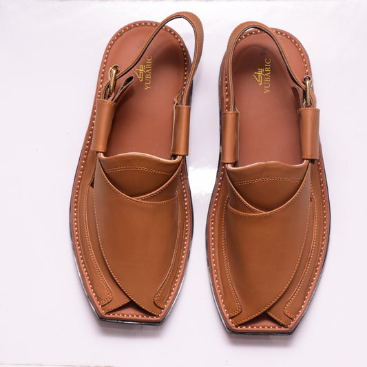 Khaaki Smart Zalmi - Peshawari Chappal