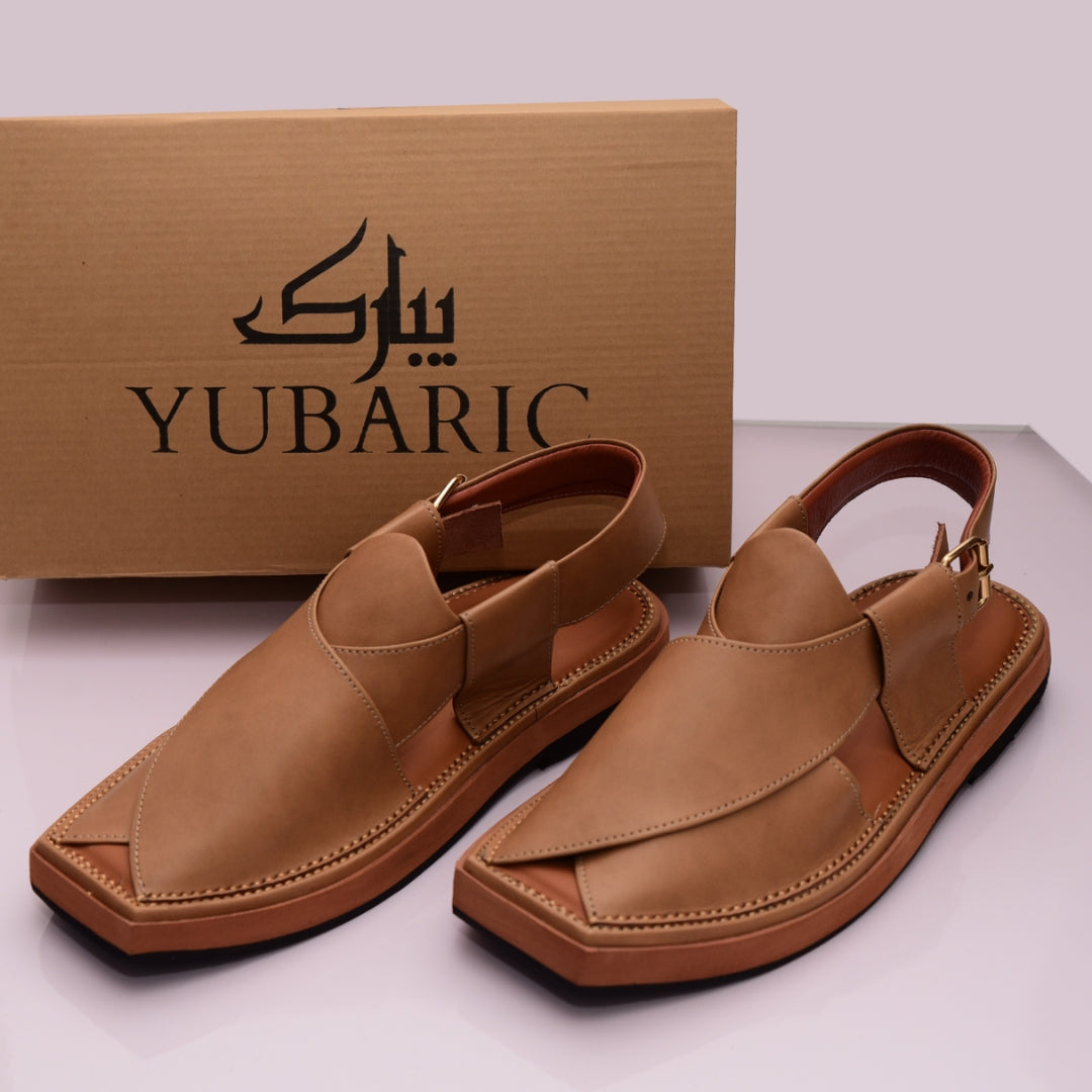 Biege - Kaptan Chappal